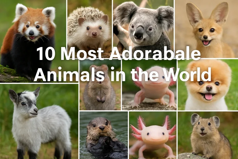 10 Most Adorable Animals in the World: A Heartwarming Look at Nature’s Cutest Creatures